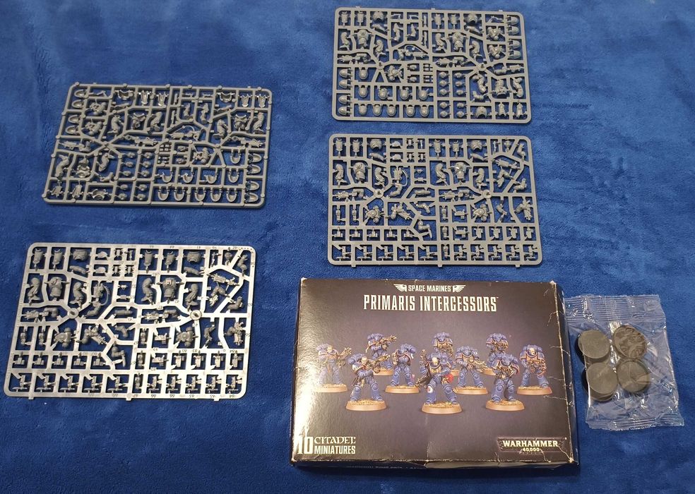 Figuras Warhammer 40K Space Marines Primaris Intercessors (10)