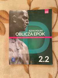 Książka „język polski oblicza epok 2.2”