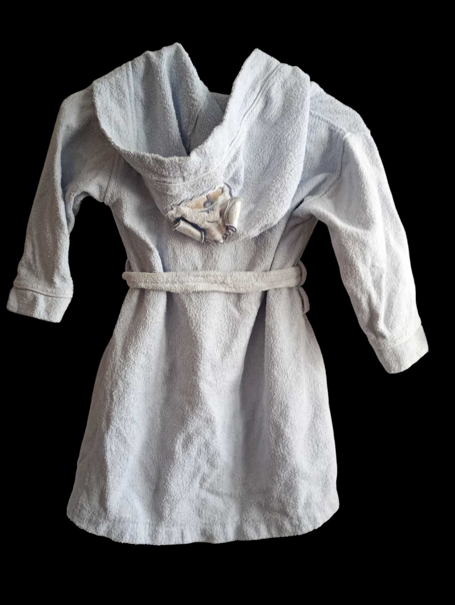 Szlafrok bawełniany frotte r. 98 / 104