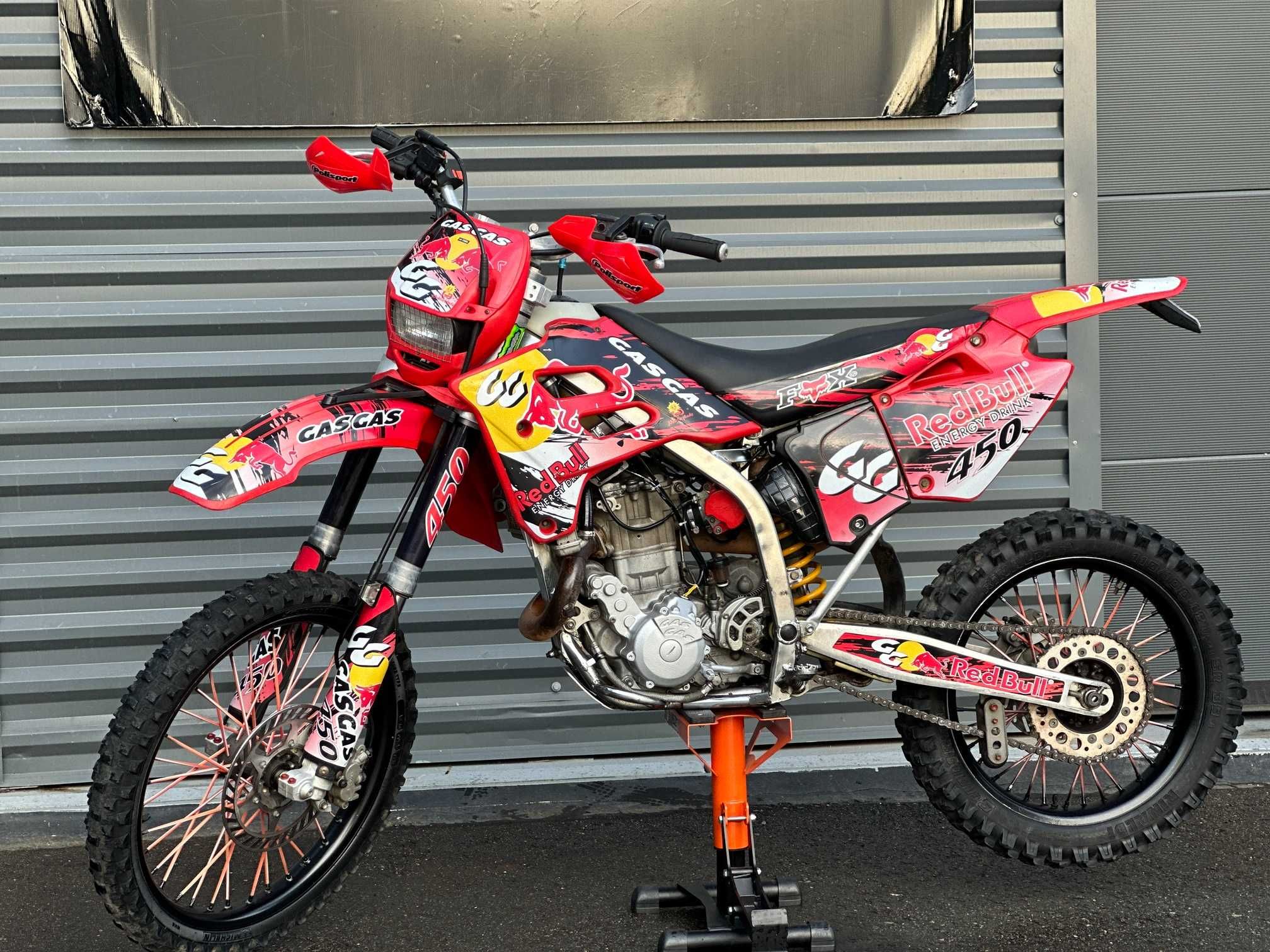 MOTA GAS GAS ENDURO 450 C/ EXTRAS MATRICULADA