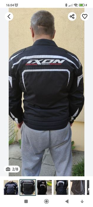 Kurtka motocyklowa Ixon 48 M textylna