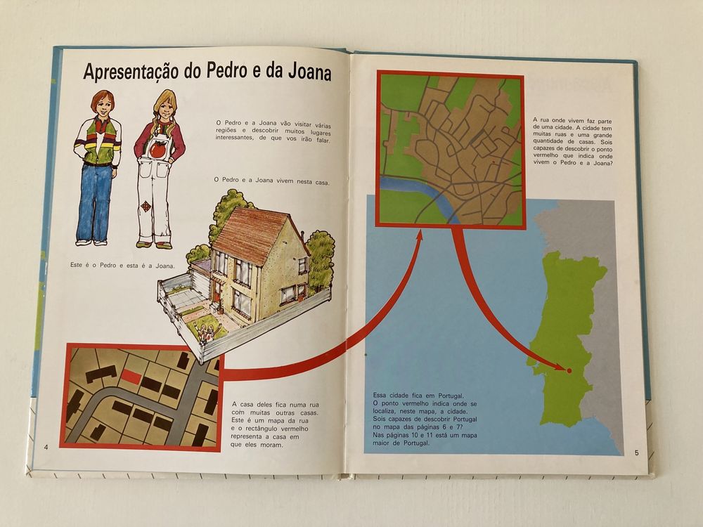 Livro Atlas Infantil Editora – Porto Editora (Anos 80)