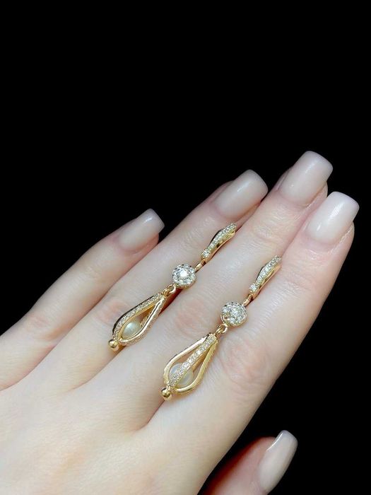 Золотые серьги/Золоті сережки