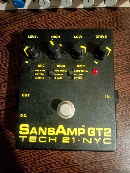 Гітарна педаль Tech 21 SansAmp GT 2