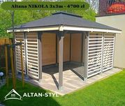 Altany, altanki, wiaty, altana ogrodowa PRODUCENT
