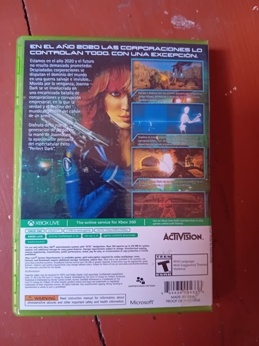 Gra Perfect Dark Zero . Xbox360