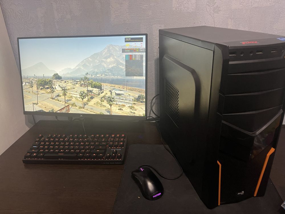 Игровой комтьютер GTX1060 | DDR4 16 GB | SSD 360 | I3 8100