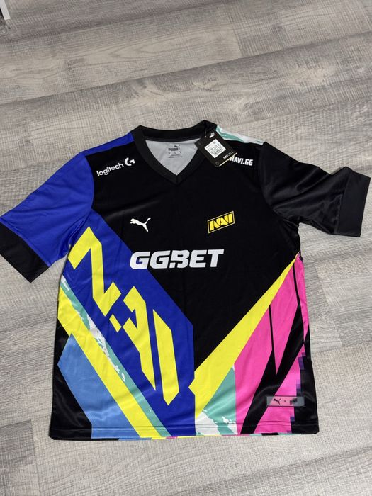 Puma Black Navi E7 Jersey