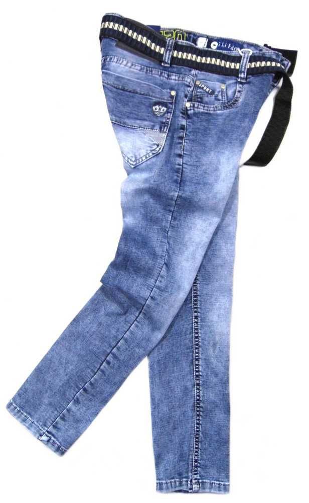 nowe spodnie jeans elastyczne 481 FAMOUS 164 mięciutkie