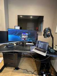 Monitor Ultrawide QHD 34” curvo