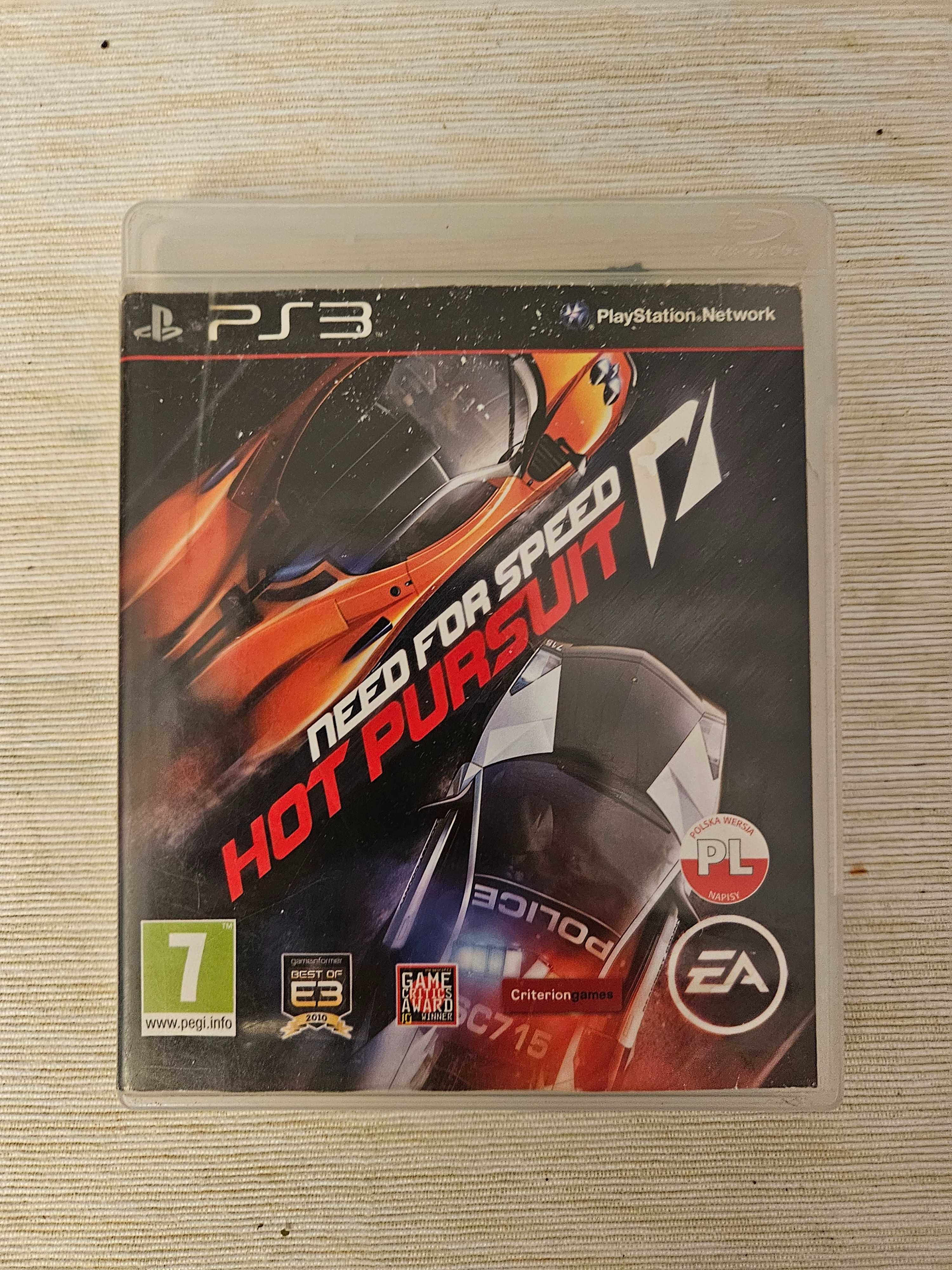 Need for Speed: Hot Pursuit PL PS3 + instrukcja PL