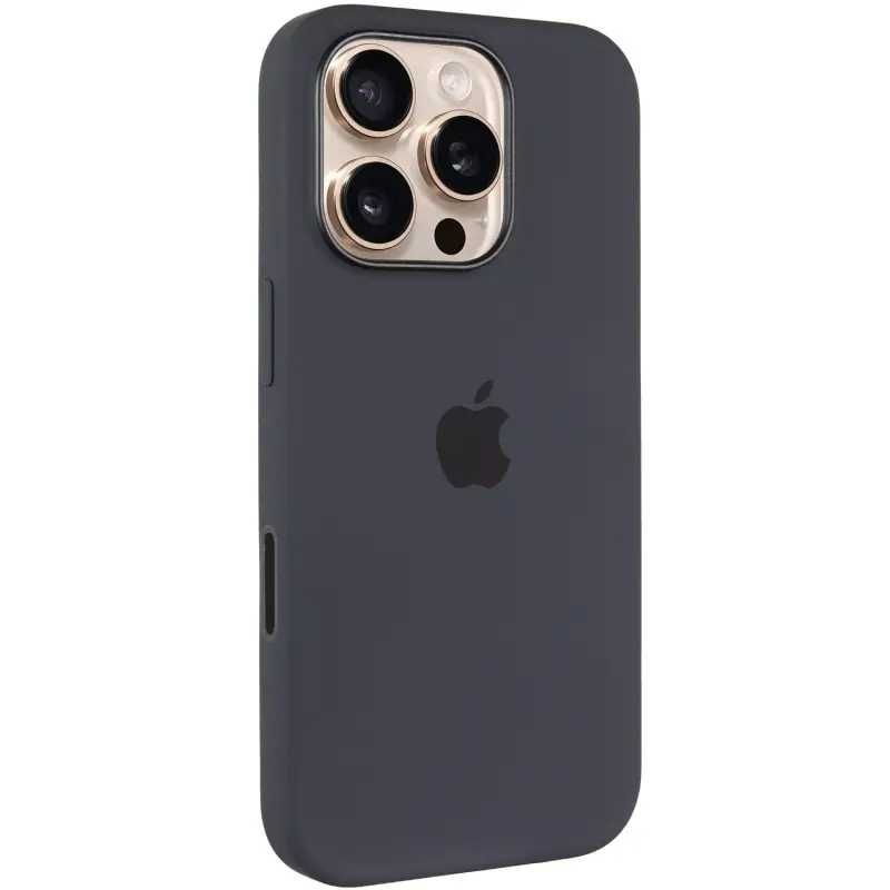 Чохол Silicone case (AAA) with Magsafe and Animation для Apple