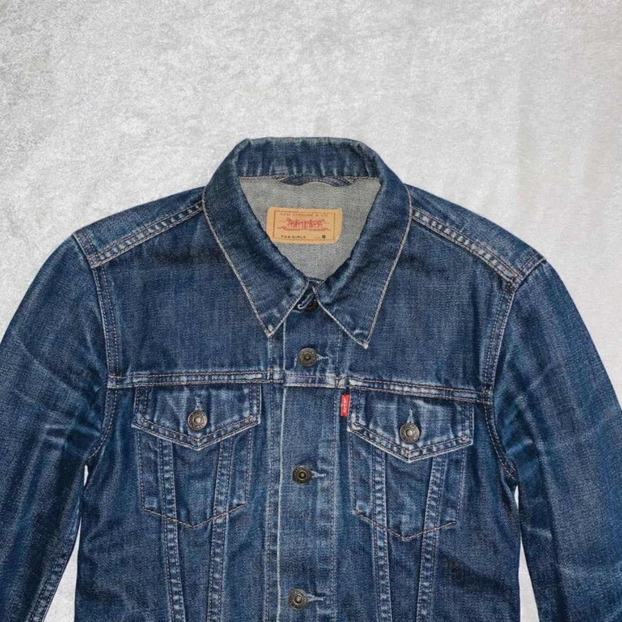 Оригінальна джинсова куртка LEVIS Old Navy Blue