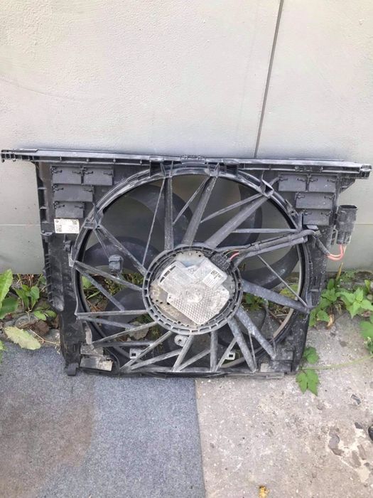 Кожух вентилятора з вентилятором радіатора bmw ф f07,10,11,12,13,01,02