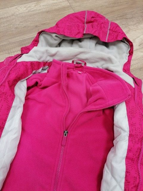 Kurtka narciarska Zimowa 1,58 m