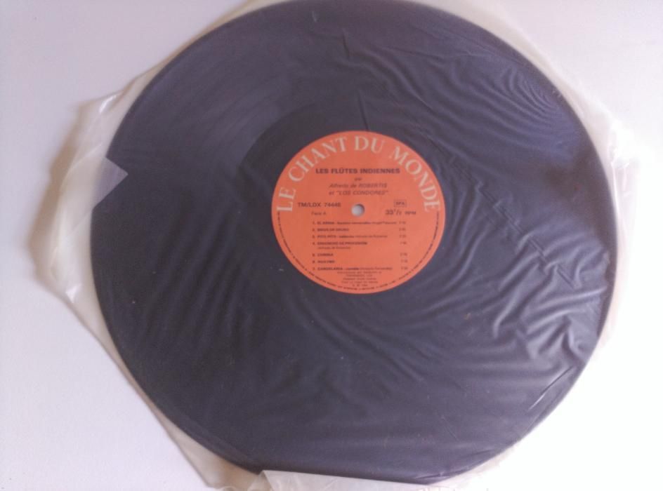 LP Vinil, Alfredo De Robertis - Les Flûtes Indiennes