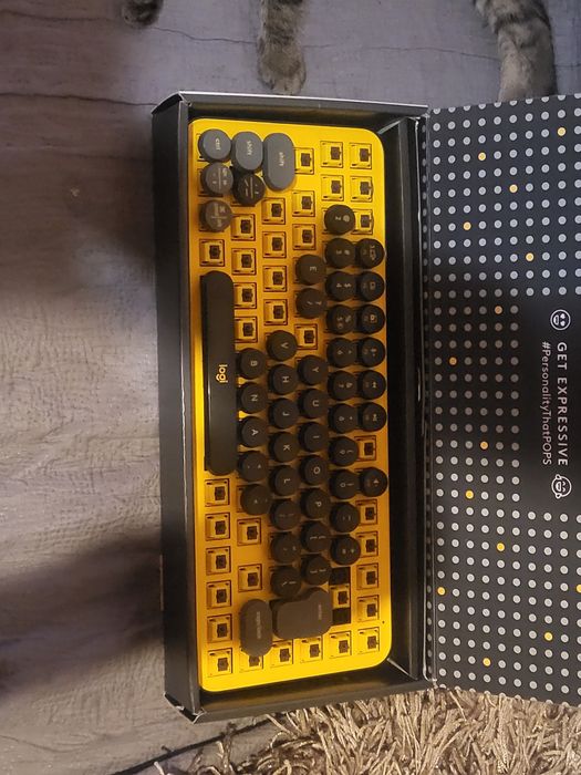 Klawiatura mechaniczna logitech pop keys