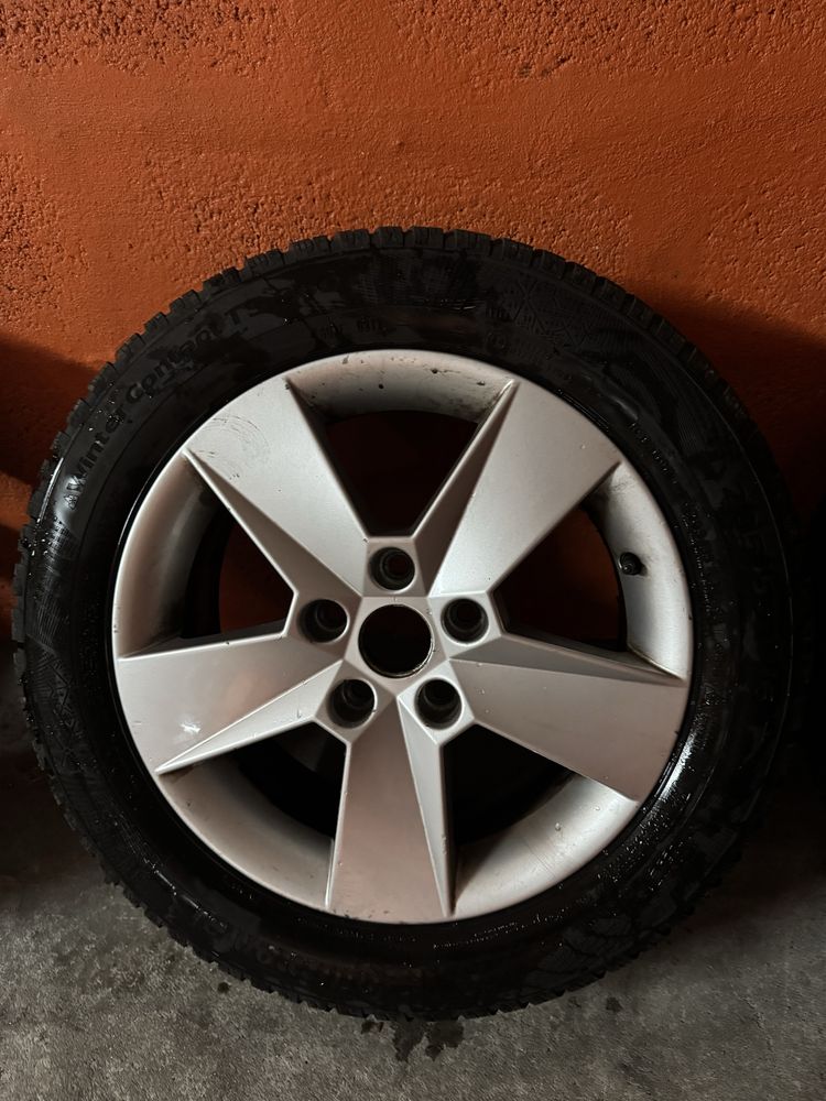 Jantes originais skoda aro 16 com pneus