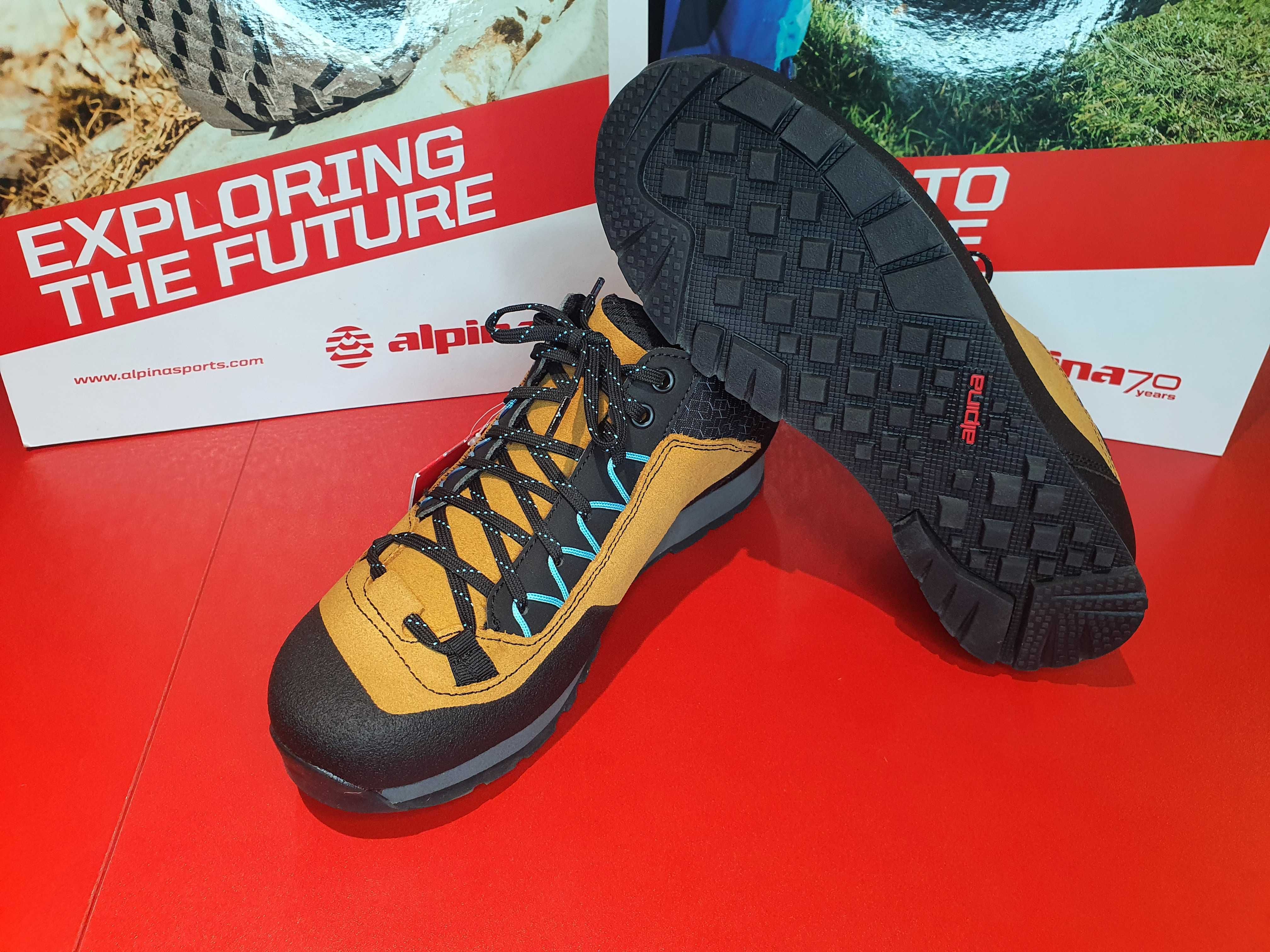 Buty trekkingowe damskie Alpina Lin Brown SKÓRA! rozmiary od 36 do 42