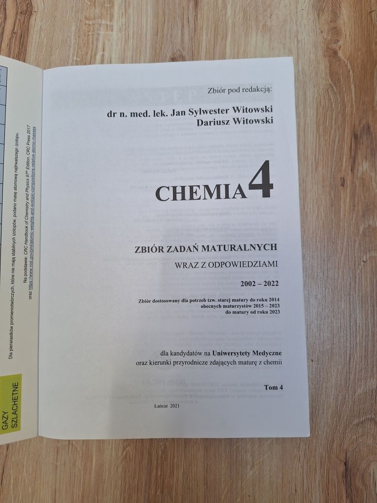 Nowy Witkowski Chemia 4