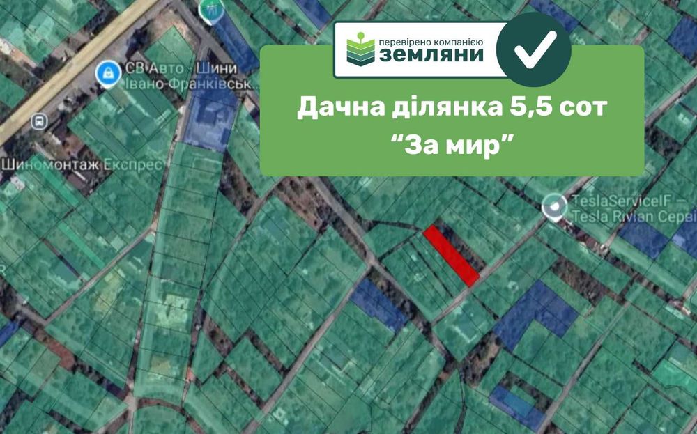 Ділянка дачна 5,5 сот "За мир" (11)