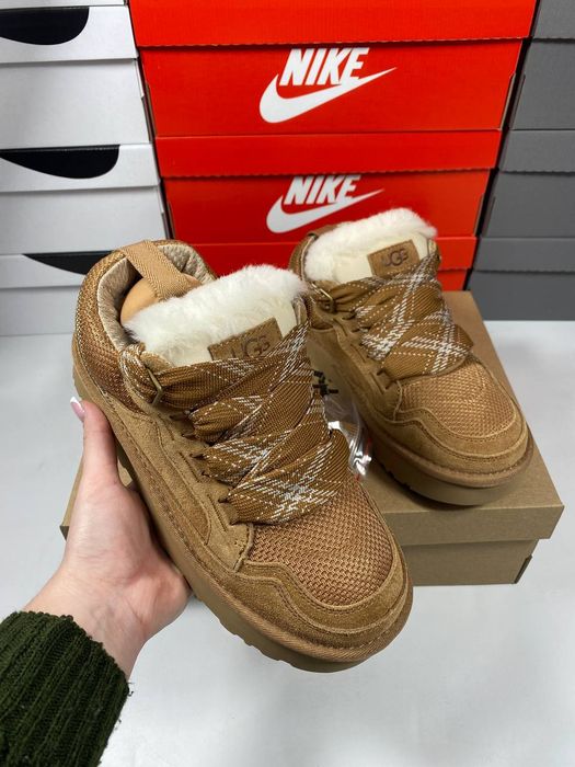 UGG Lowmel Chestnut (37-40) Новые Женские угги коричневые