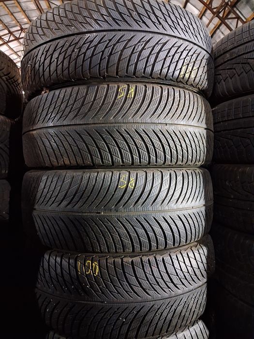 225/55 18 Michelin Pilot Alpin 5 шини  б/у зима Комплект , Пара