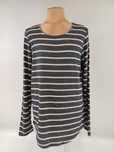 Bluzka dzianinowa w prążek OLD NAVY r 140/152