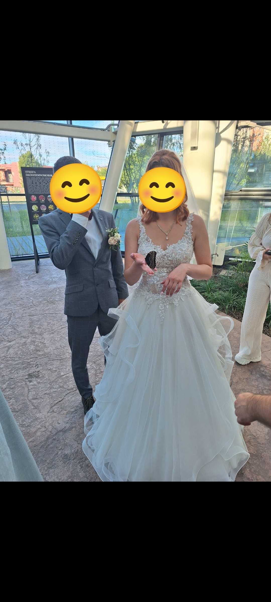 Sukienka ślubna w stylu księżniczka