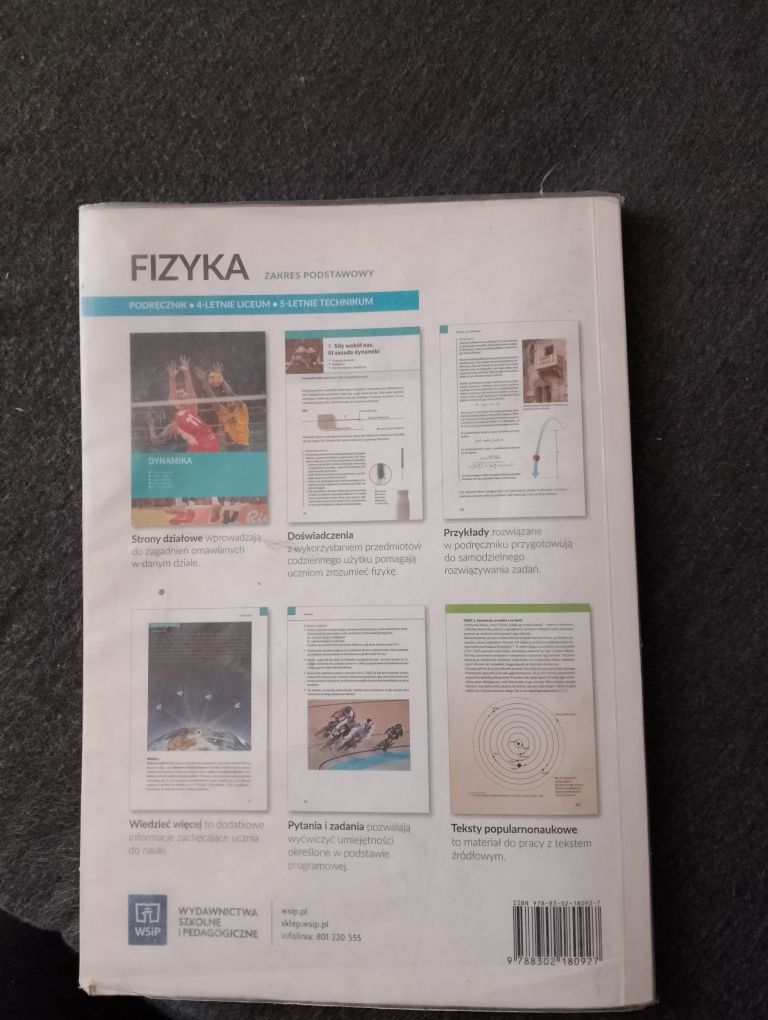 Podręcznik do fizyki    klasa 1