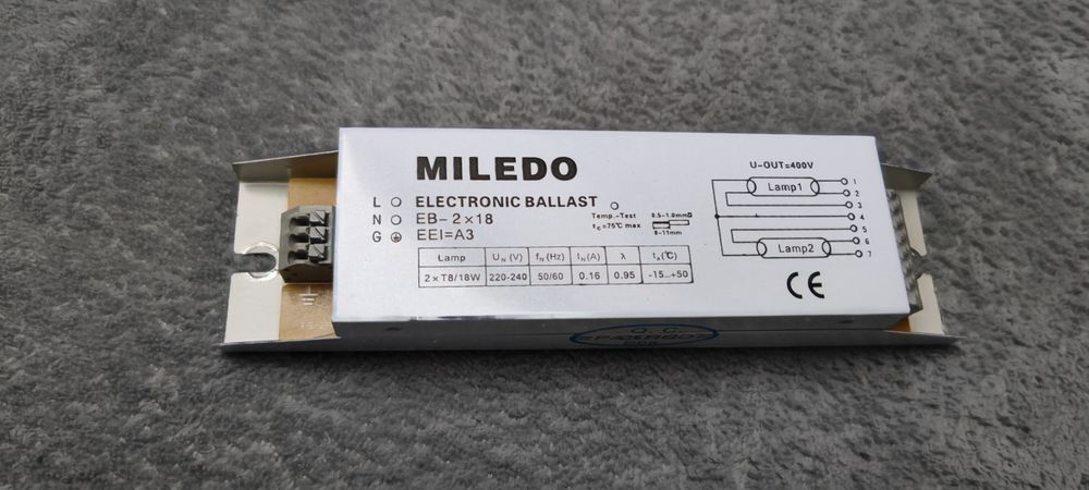 Statecznik elektroniczny MILEDO 2X18W