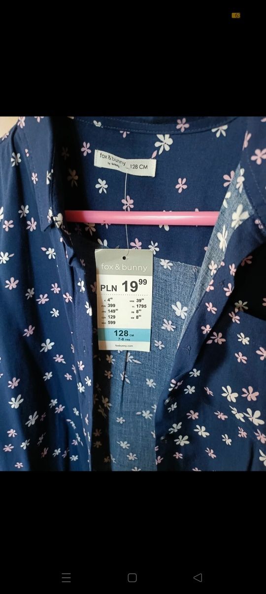 Koszula w kwiatki Sinsay