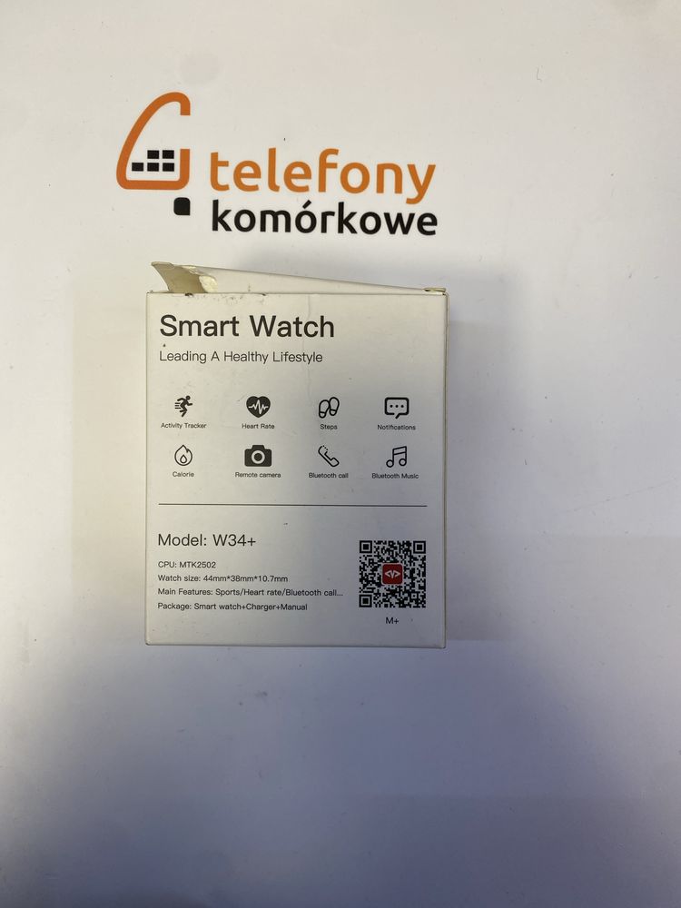 Zegarek Smart Watch Model: W34+