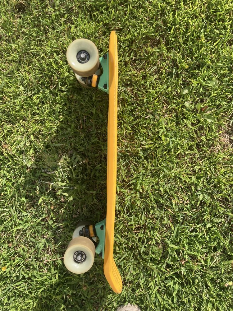 Penny Board/ mini skate amarelo da Oxelo