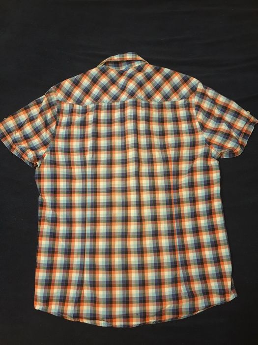 2 szt.Koszula męska+letnia krótki rękaw w kratkę. Długi i krótk