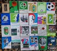 довідники-календари "Футбол"(Видавництво"Здоров'я") 1962,1968-1990