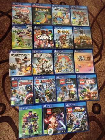 Диск Sony Ps4 Fifa.Gta.Ufc.Fallout.Lego.Nfs.Rdr.Mortal.Uncharted)
