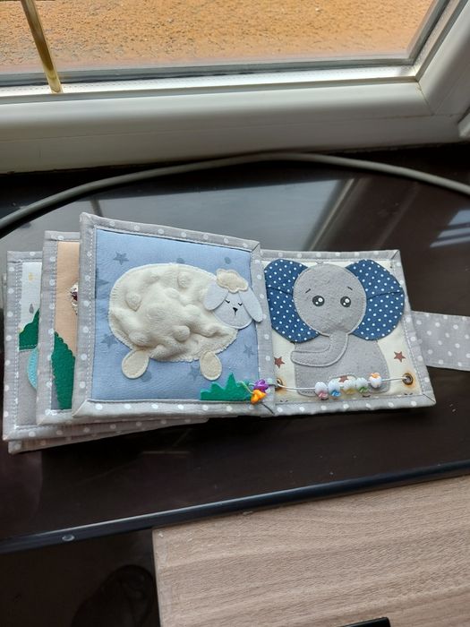 Тканевая мягкая книжка