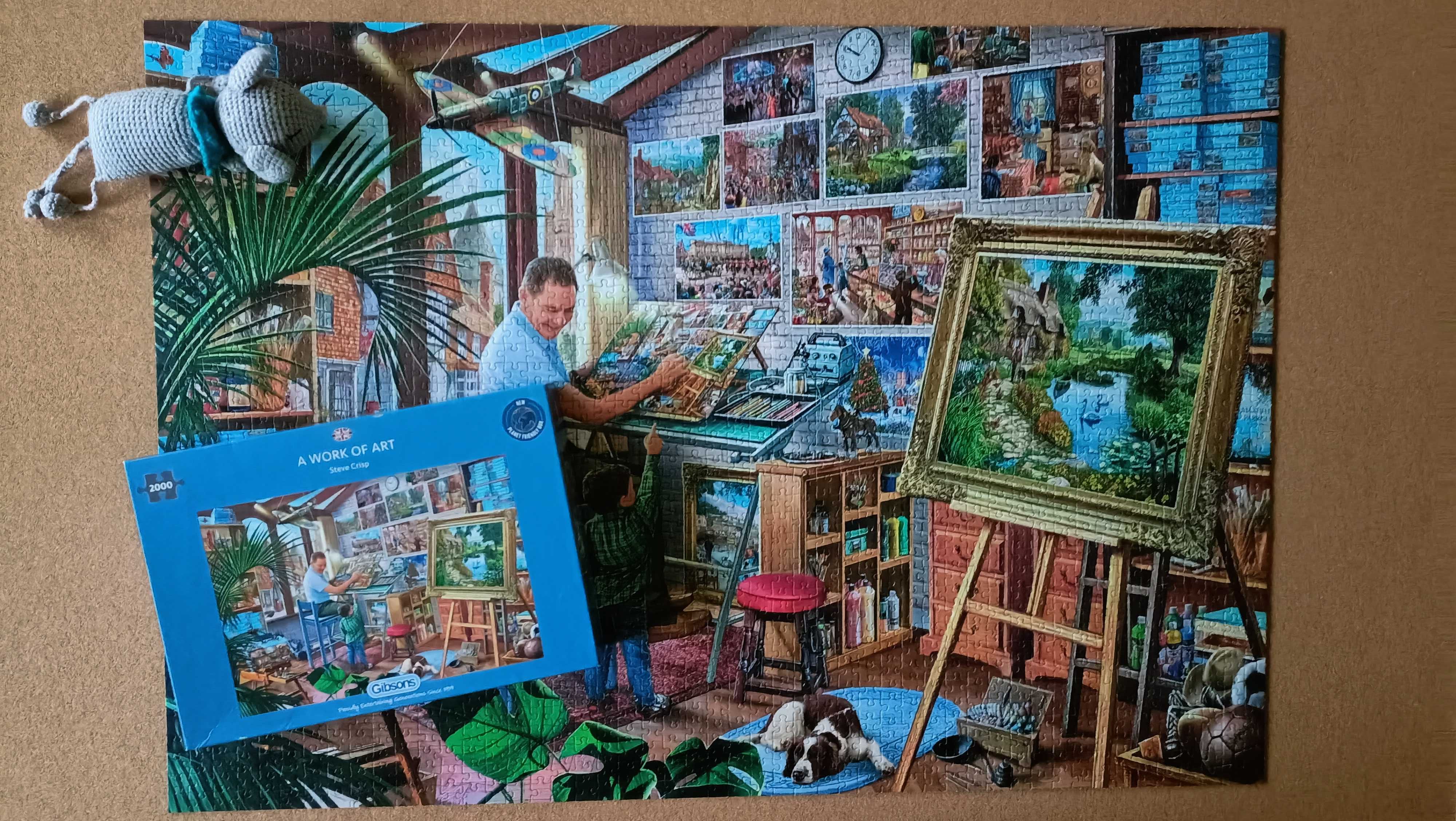 Puzzle Gibsons A Work od Art 2000