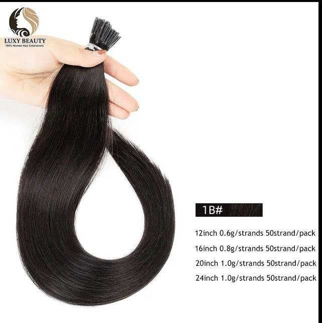 Наращивание волос 8D пряди натуральных волос 50 шт. 30 cм