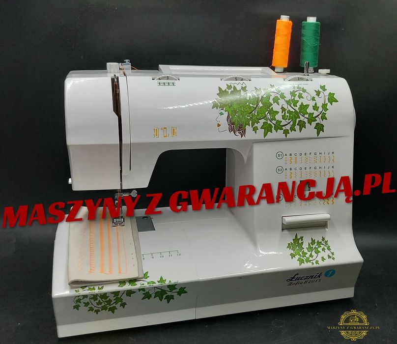 Maszyna do szycia Łucznik  jeans, skóra, Gwarancja 12 Msc