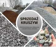 Kruszywo drogowe, tłuczeń, kliniec, żwir, piasek
