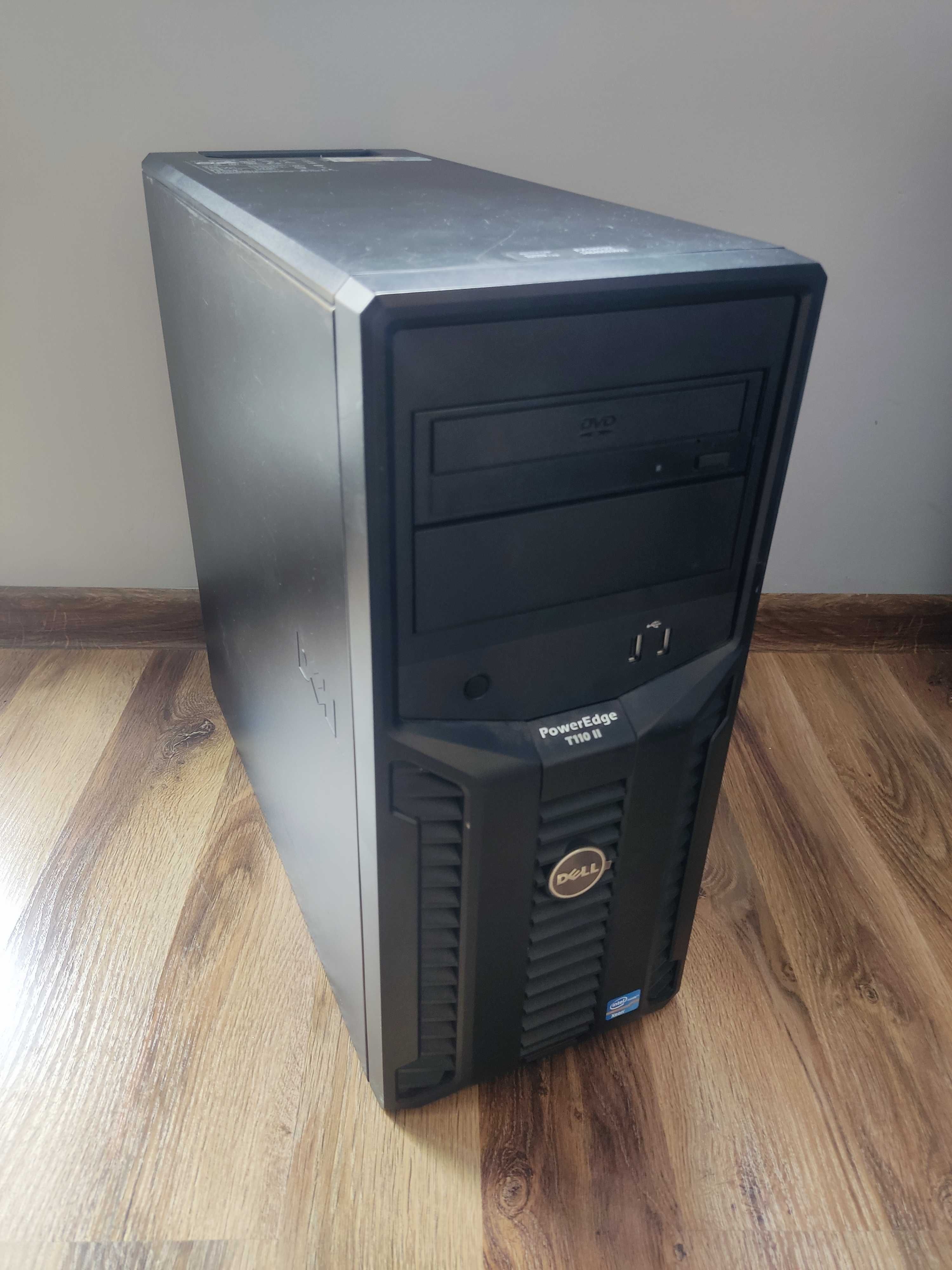Desktopowy Serwer DELL PowerEdge T110 II CPU 3,1GHz/HDD 4TB/RAM 8GB