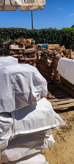 Lenha Eucalipto - saco 24kg +/-