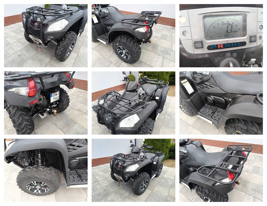 Kymco MXU 500 IRS 4x4, 2013 r. DOKUMENTY, transport, raty!