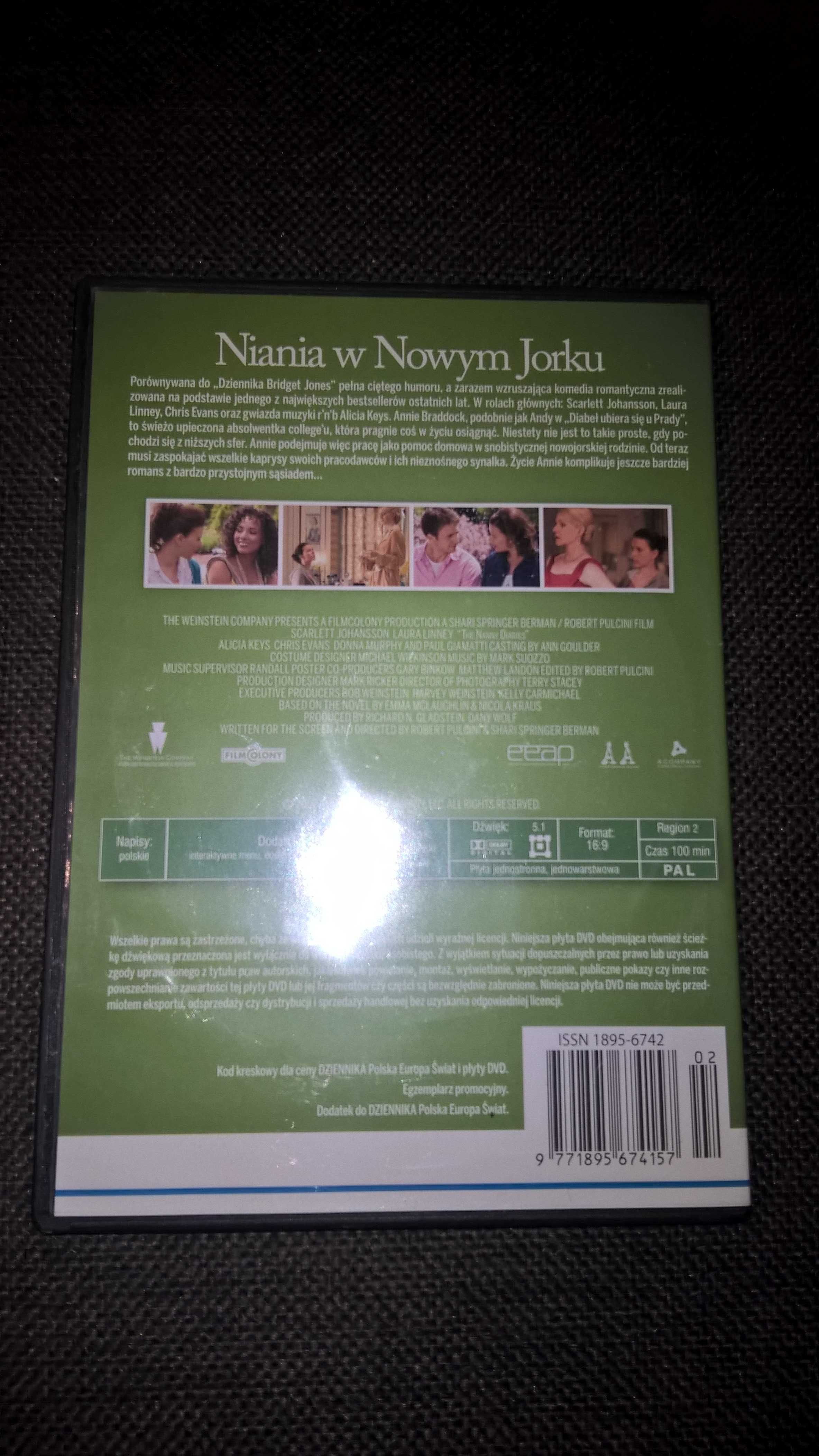 DVD Niania w Nowym Jorku