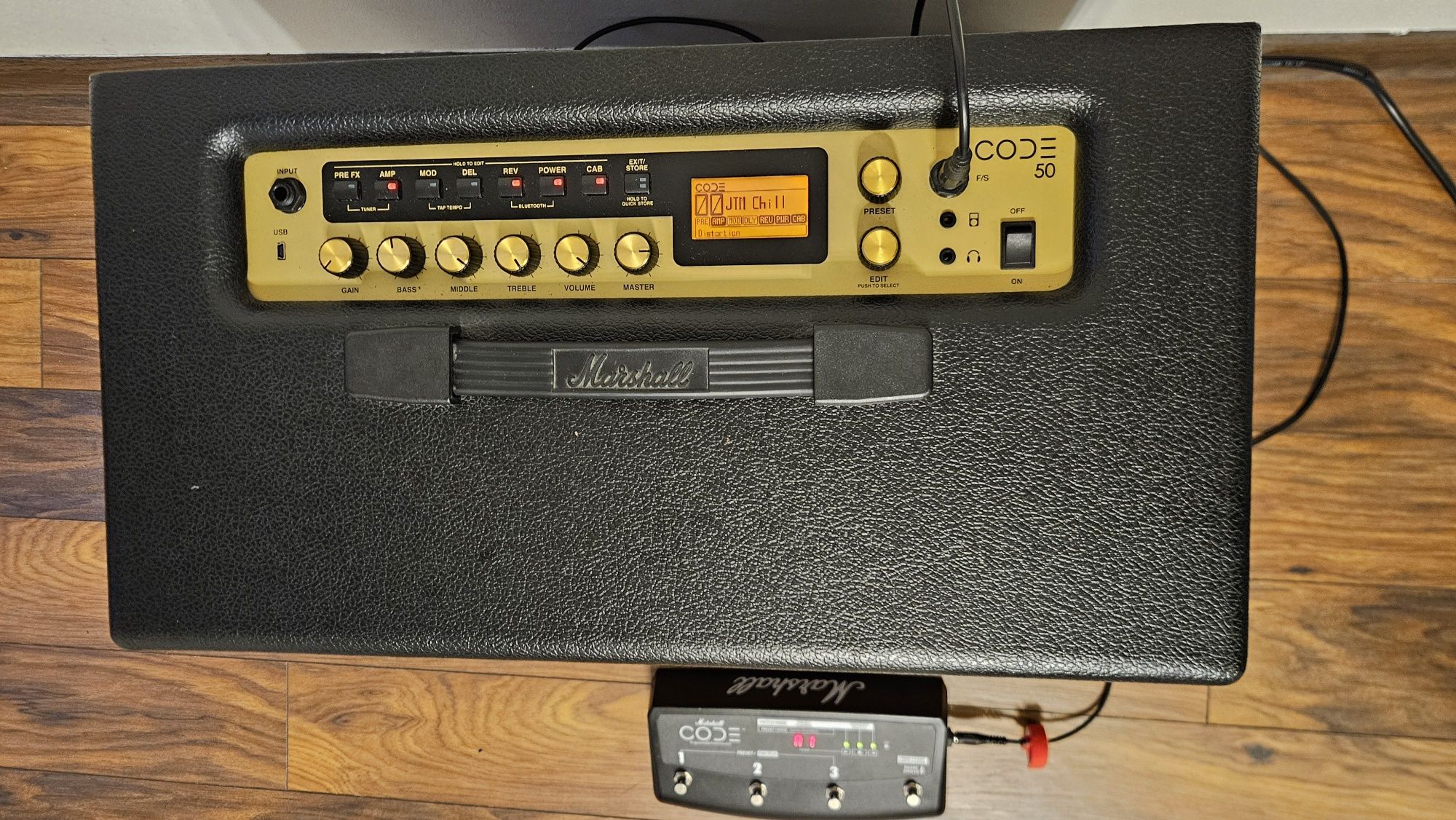 Marshall CODE50 + footswitch