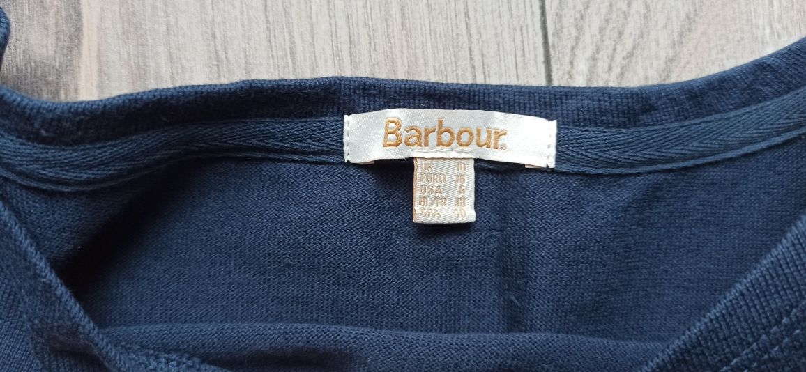 Barbour sweterek jak nowy r.M  Barbour