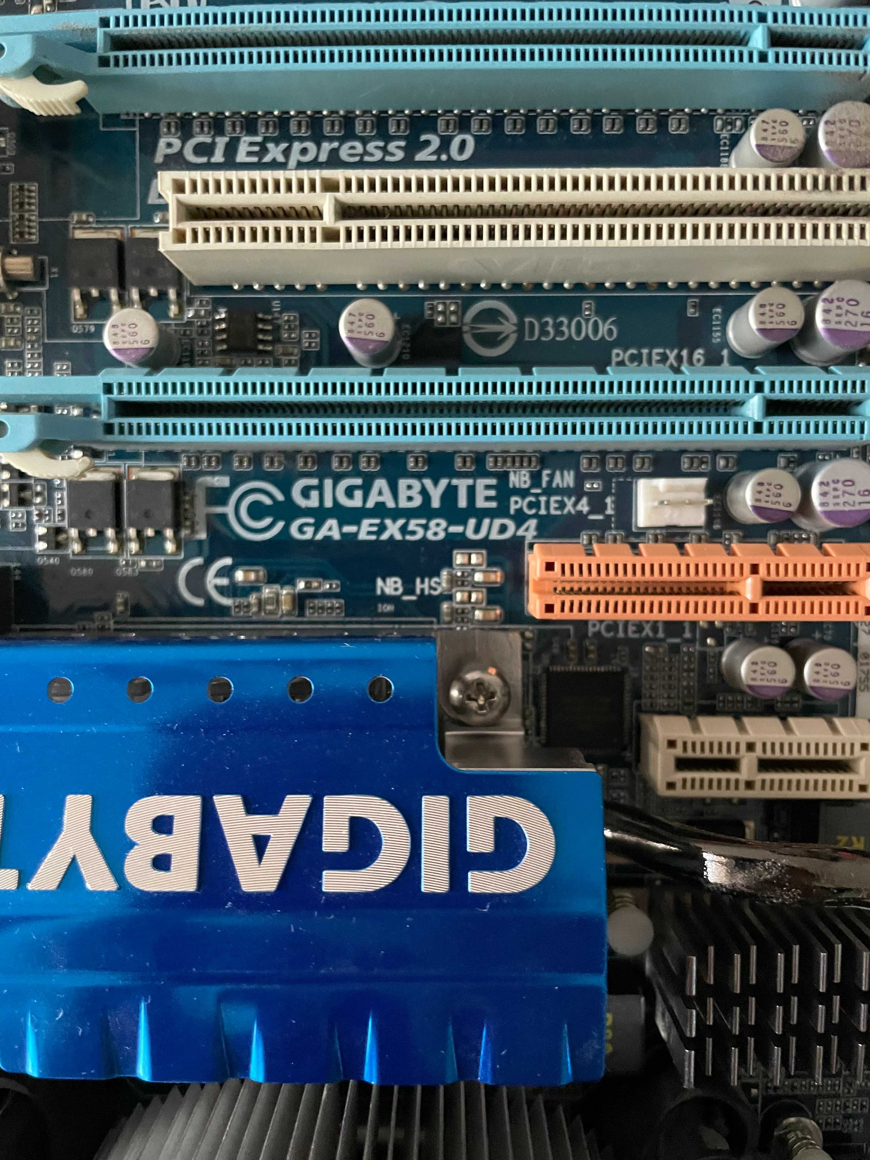 Płyta główna GIGABYTE GA-EX58-UD4 + Intel Core i7-920