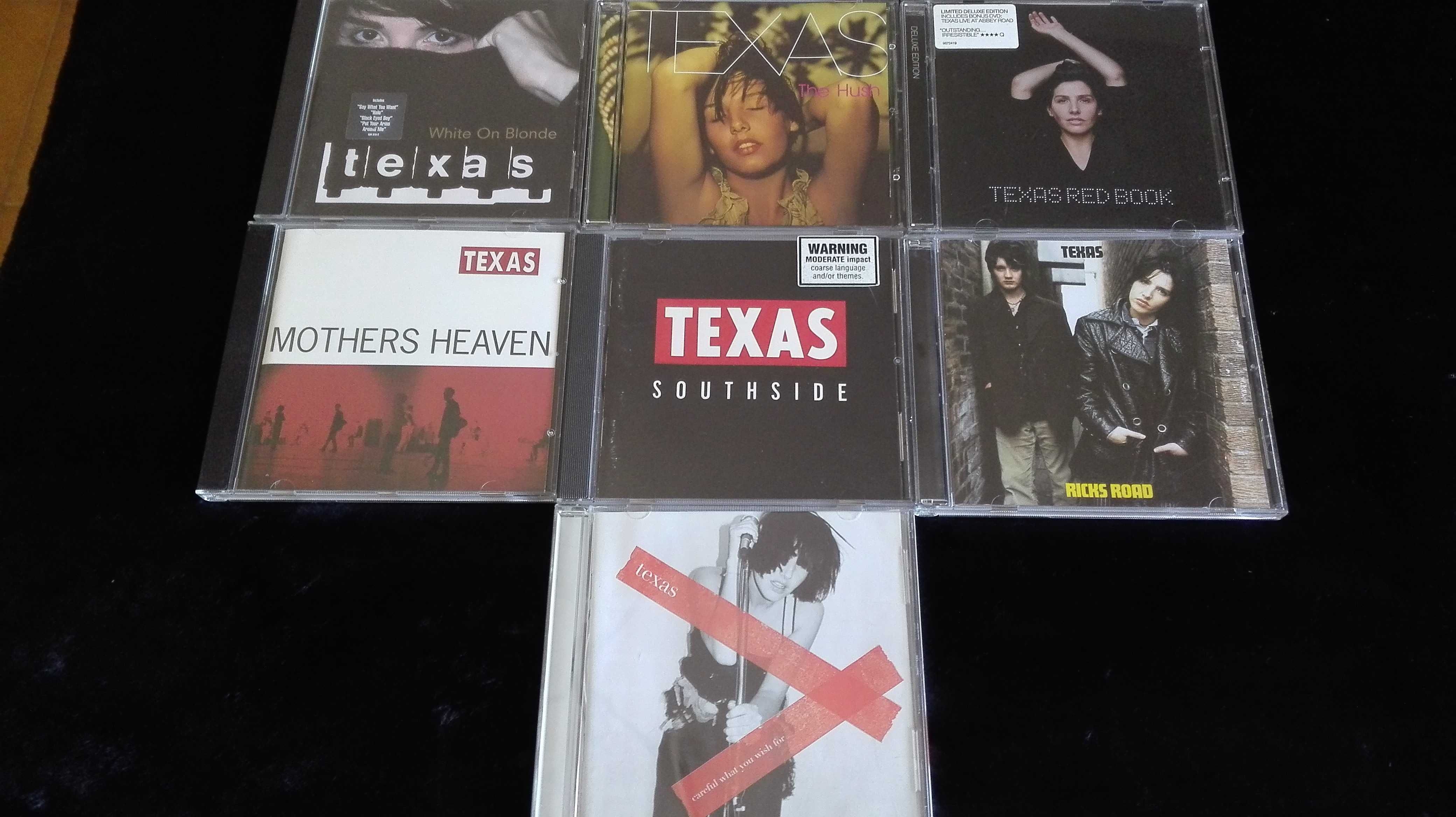 CDs Fleetwood Mac, Tina Turner, Eric Clapton, Coldplay e outros